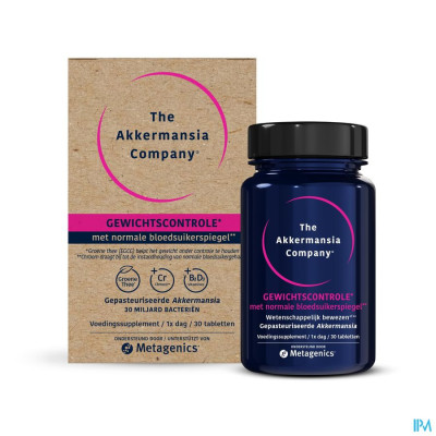 Akkermansia Company Gewichtscontrole (30 tabletten)