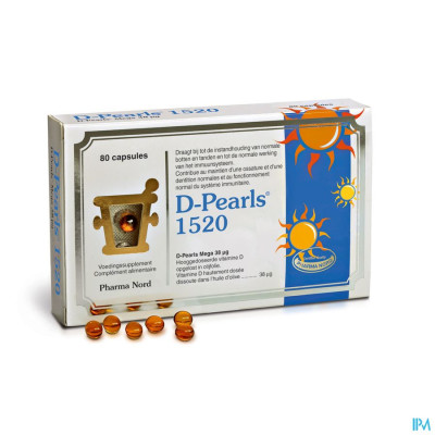 Pharma Nord D-Pearls 1520 (80 capsules)