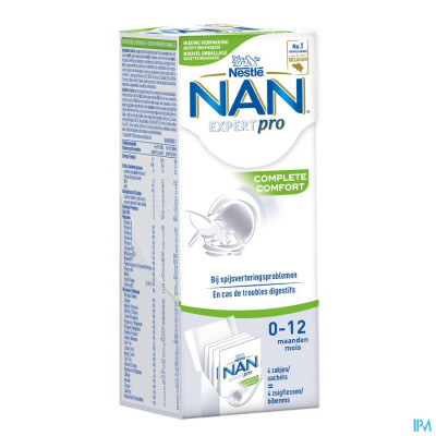 NAN Expertpro Complete Comfort 0-12m (4x26g)