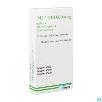 Mucodox 300mg Caps 14