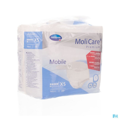 MoliCare® Premium Mobile 6 drops XS (14 stuks)