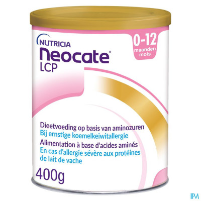 Neocate LCP Zuigelingenvoeding In Poedervorm 0-12 Maanden Pot 400g