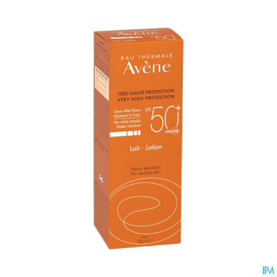 Avène Zon SPF50+ Melk Zeer Hoge Bescherming (100ml)