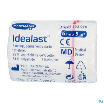 Idealast® cello 6cmx5m wit (1 stuk)