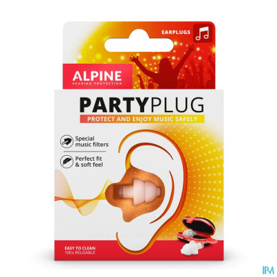 Alpine Party Plug Oordop (1 paar)