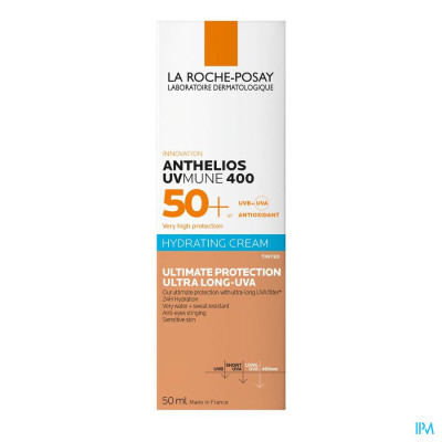 La Roche Posay Anthelios UVMUNE 400 50+ Crème Hydratante Teintée (50ml)