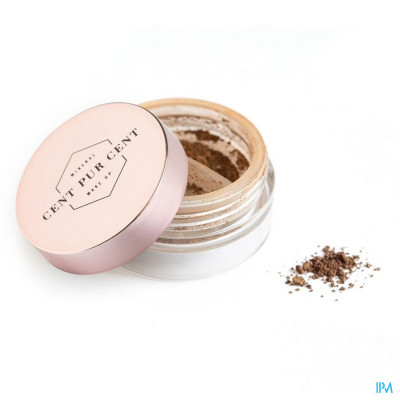 Cent Pur Cent Loose Mineral Eyeshadow Caramel