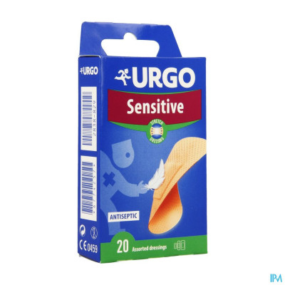 Urgo Sensitive Pleister Stretch 20x72mm+20x40mm 20