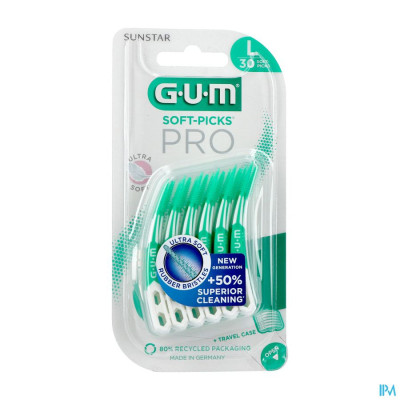 GUM® Soft Picks Pro Large 30