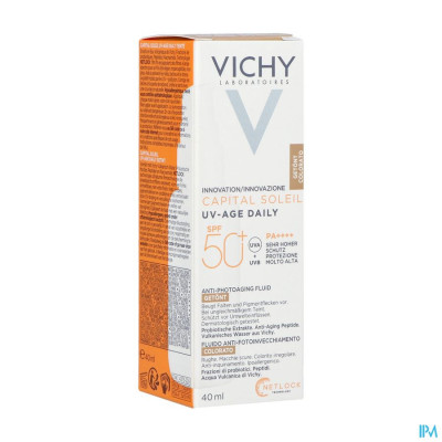 Vichy Capital Soleil UV Age Daily fluide photoprotecteur Teinté SPF50+ 40ml