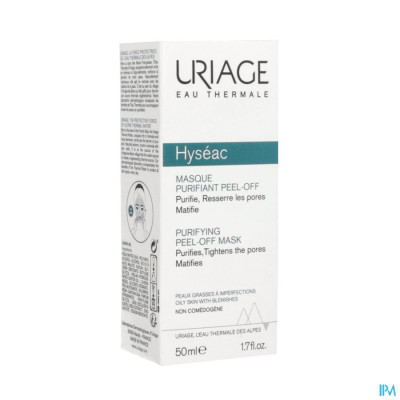 Uriage Hyseac Zuiverende Peel-off Masker 50ml