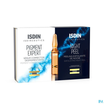 ISDIN Isdinceutics Pigment Expert & Night Peel (2x10 ampullen)