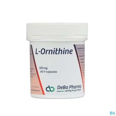 l-ornithine Caps 60x500mg Deba