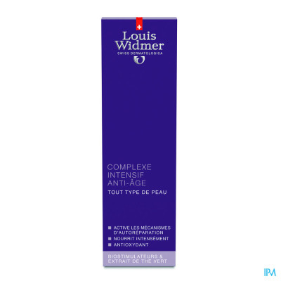 Louis Widmer - Intensief Anti-Ageing Complex Nacht (licht parfum) - 30 ml