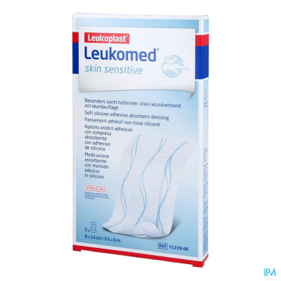 Leukomed Skin Sens. 8cmx15cm 5