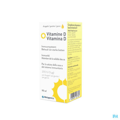 Vitamine D3 Liquid 90ml 25778