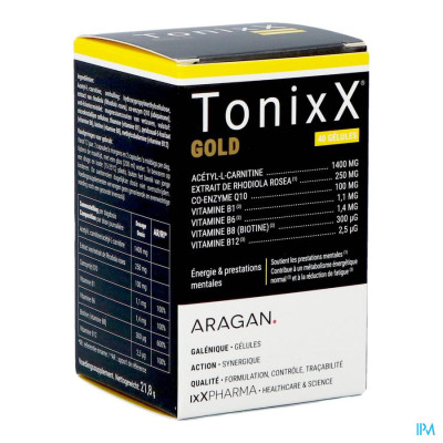 ixX Pharma TonixX Gold (40 capsules)