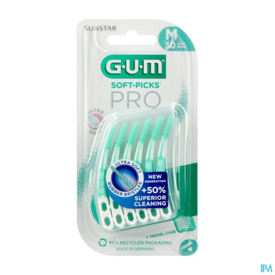 GUM® Soft Picks Pro Medium 30