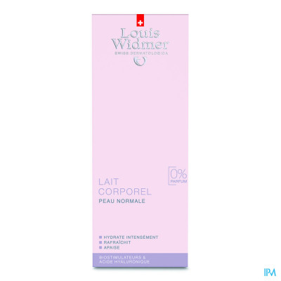 Louis Widmer - Lichaamsmelk (zonder parfum) - 200 ml