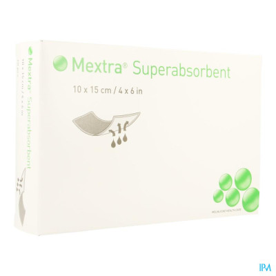 Molnlycke® Mextra Superabsorbent Nf 10,0x15,0cm 10 610710