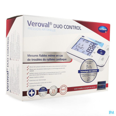 Veroval® Duo Control Bovenarm Bloeddrukmeter Medium (Manchet 22-32cm)