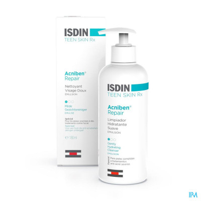 ISDIN Acniben Teen Skin Repair Reinig. Emuls.180ml