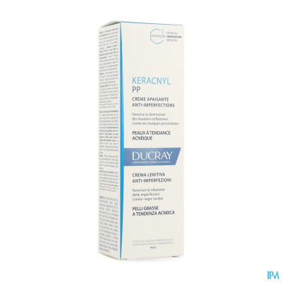 Ducray Keracnyl PP Crème Verzacht. Anti-imperfecties (30ml)