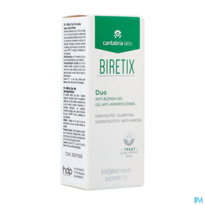 Biretix Duo Gel Tube 30ml Nf