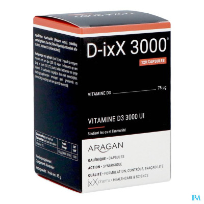 ixX Pharma D-ixX 3000 (120 capsules)