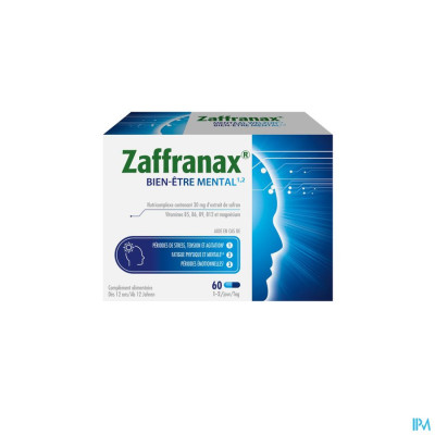 Zaffranax Mentaal Welzijn (60 capsules)