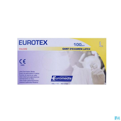 Pharmex Eurotex Latex l Gepoederd 100