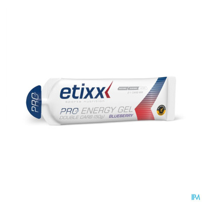 Etixx Pro Line Energy Gel Double Carb Blueberry (50g)