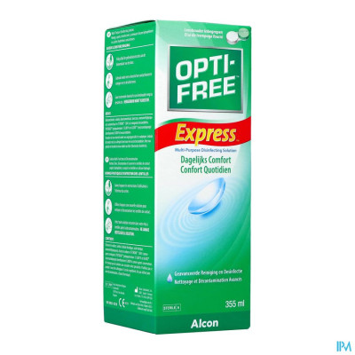 Opti-Free Express Geavanceerde Reiniging en Desinfectie (355ml)