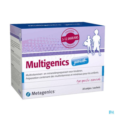 Multigenics Junior Pdr Zakje 30 7282 Metagenics