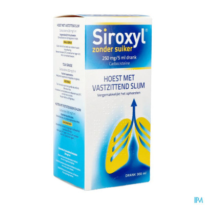 Siroxyl Zonder Suiker (300ml)