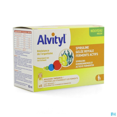 Alvityl Weerstand van het Lichaam (8 flesjes x 10ml)