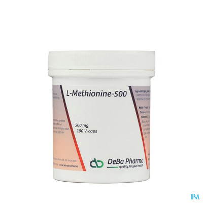 l-methionine +b6 Caps 100x500mg Deba