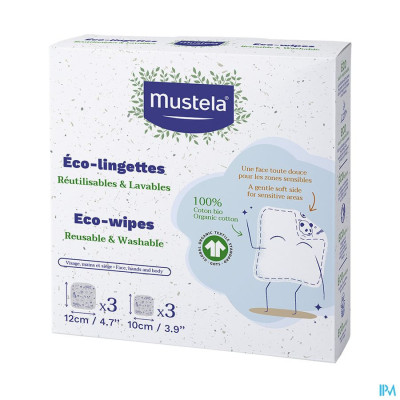 Mustela Herbruikbare Eco-doekjes (3 stuks)