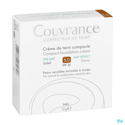 Avène Couvrance Crème Teint Comp. 05 Oil-free Sol. (10g)