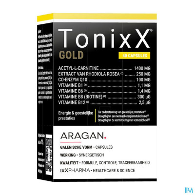 ixX Pharma TonixX Gold (40 capsules)