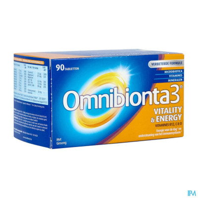 Omnibionta® 3 Vitality & Energy (90 tabletten)