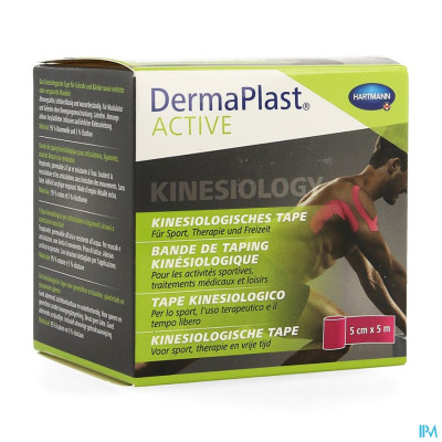 DermaPlast® ACTIVE Kinesio Tape roze (1 stuk)