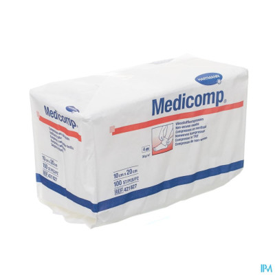 Medicomp® 10x20cm 4-laags Niet-Steriel (100 stuks)