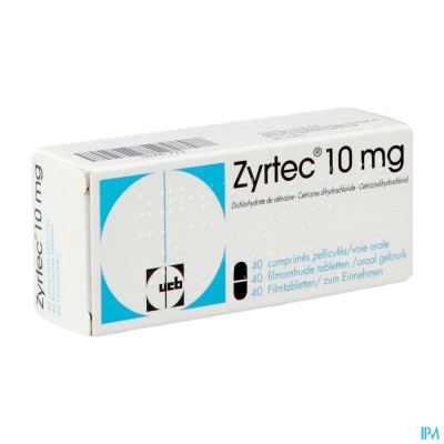 Zyrtec 10mg filmomh. tabl. (40)