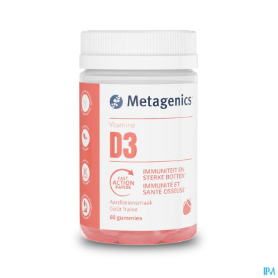 Metagenics Vitamine D3 (60 gummies)