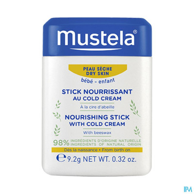 Mustela Gevoelige Huid Stick Voedend Cold Cream (9,2g)