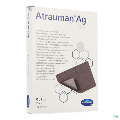 Atrauman® Ag 5x5cm Steriel (10 stuks)