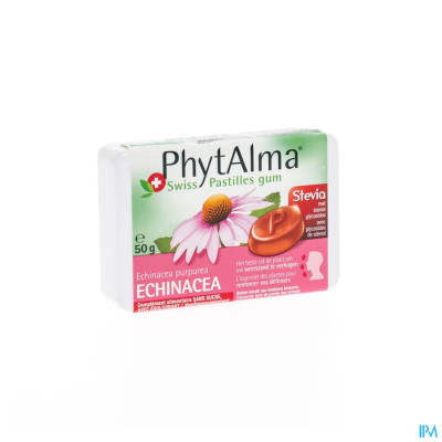 PhytAlma Echinaceapastilles met Stevia (50g)