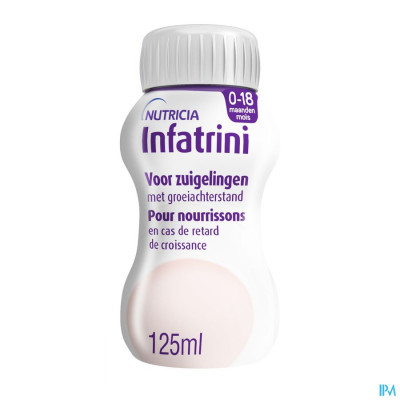 Infatrini 0-18m Voor Zuigelingen Met Groeiachterstand Flessen 24x125ml