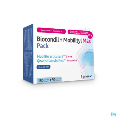 Biocondil Mobilityl Max - Nieuwe Formule (180 + 90 tabletten)